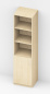Preview: Aktenschrank - unten 1 Tür - (40/50/60cm x 200cm x 44cm)