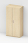 Preview: Kleiderschrank - 2 Türen - (80/100/120cm x 200cm x 58cm)