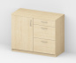 Preview: Sideboard xx x 85 x 44 cm (BxHxT) - 1 Drehtür - 3 Schübe