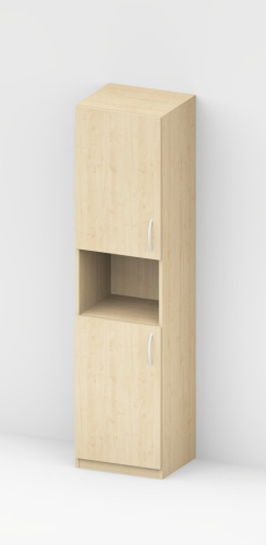 Aktenschrank - 1 Tür unten/oben - (40/50/60cm x 200cm x 44cm)