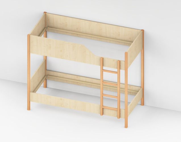 Etagenbett xx x 200 x 170 cm (LxBxH)