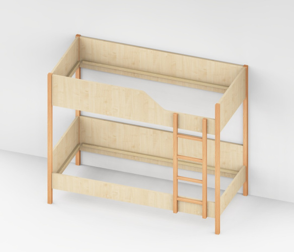 Etagenbett xx x 200 x 170 cm (LxBxH)