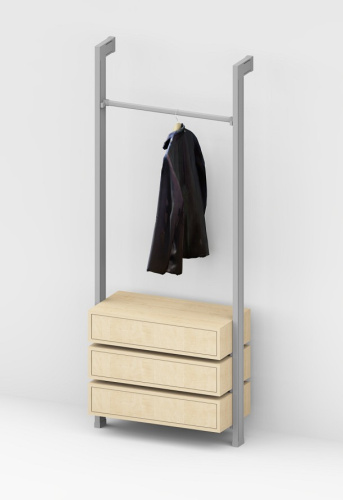 Garderobe xx x 200 x 46 cm (BxHxT)