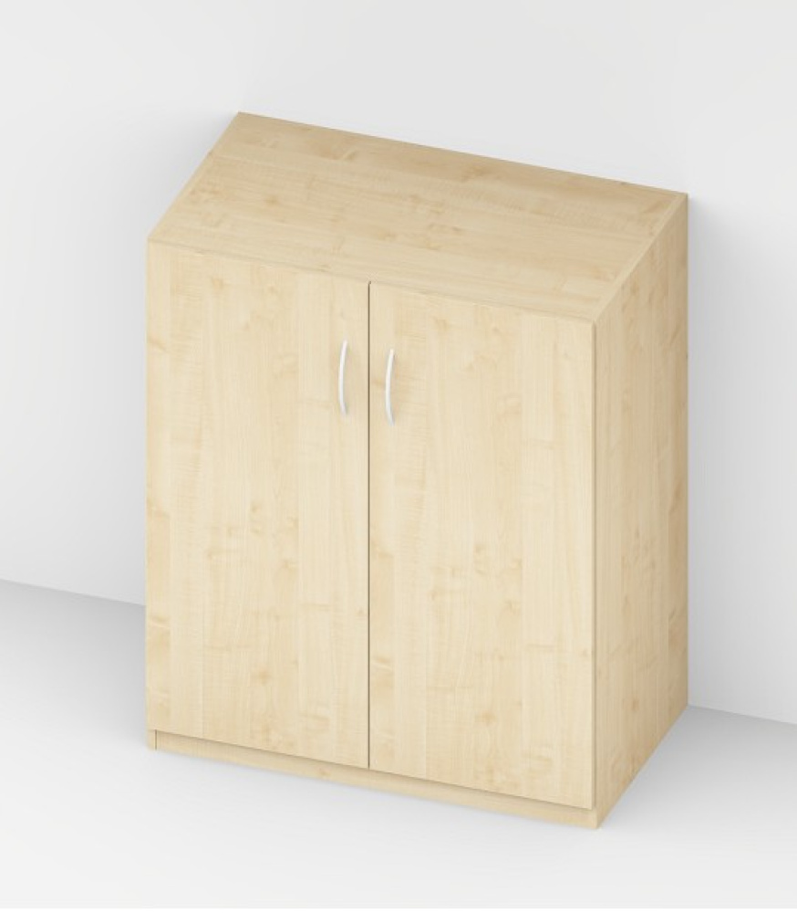 Stauraumschrank 80/100/120 x 123 x 58 cm (BxHxT) - 2 Türen