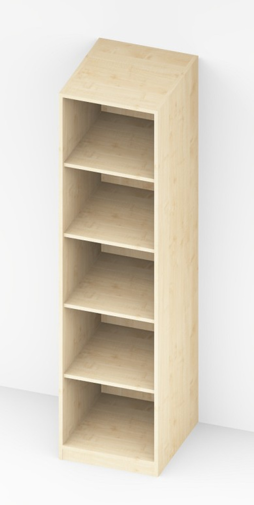 Stauraumschrank 40/50/60 x 200 x 58 cm (BxHxT) - 1 Tür