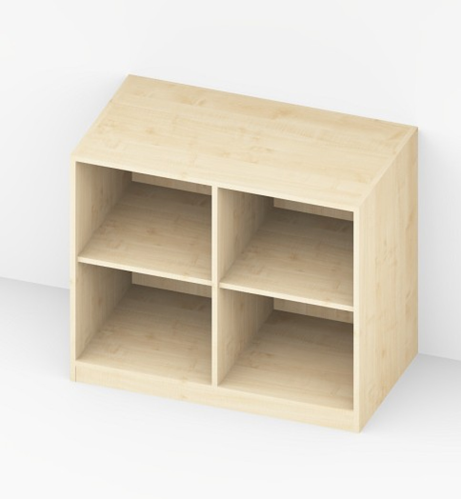 Stauraumschrank 80/100/120 x 85 x 58 cm (BxHxT) - 2 Türen